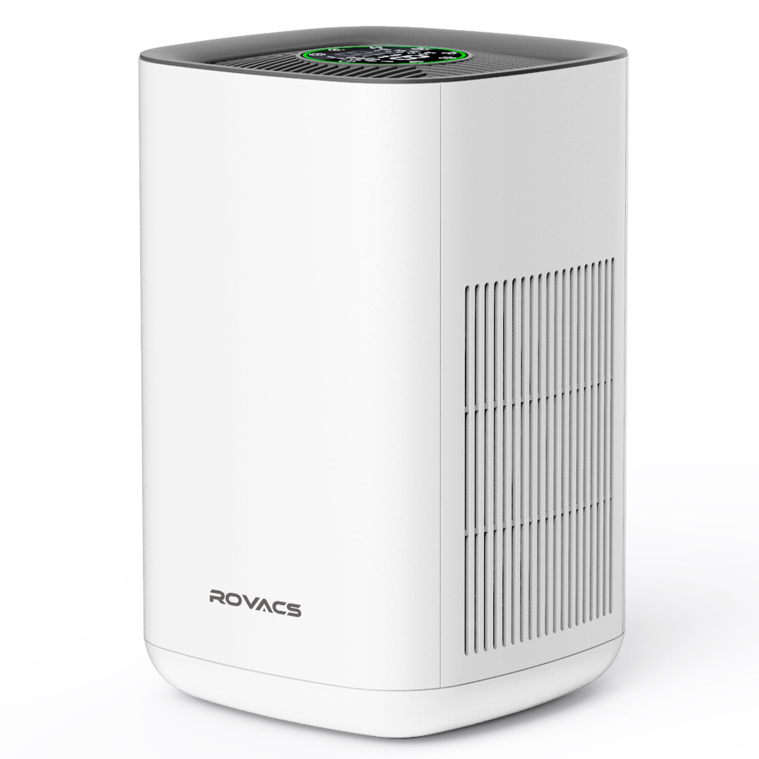 ROVACS Air Purifier RV220, Real HEPA Filter H13, covers 14-24 m2 ( 258ft2 ) , CADR 130 cfm, purifies 99.97% of allergic particles, pollen, smoke, pet dander, odors, Rated Voltage: DC24V 1.0A, Rated Power: 24W, Noise: 32-52dB
