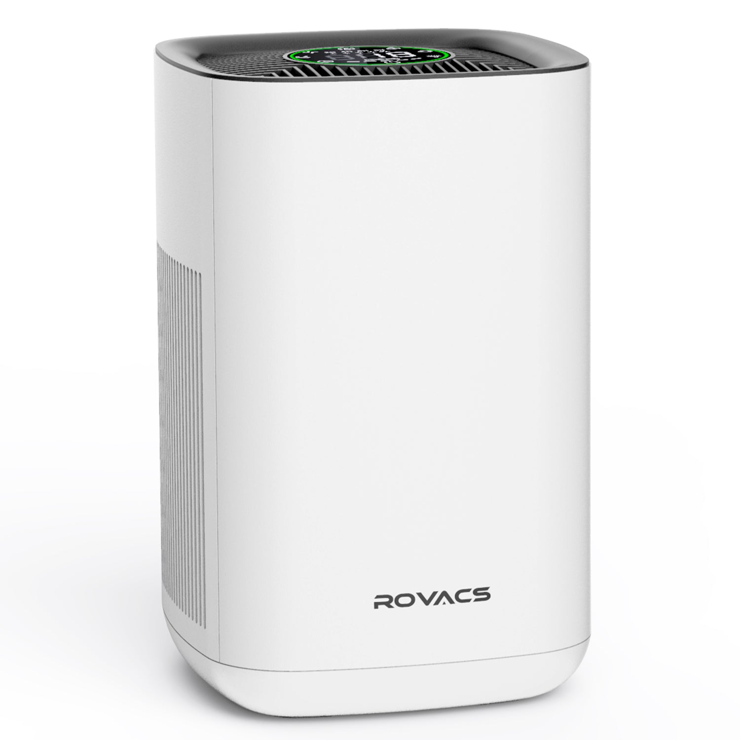 ROVACS Air Purifier RV220, Real HEPA Filter H13, covers 14-24 m2 ( 258ft2 ) , CADR 130 cfm, purifies 99.97% of allergic particles, pollen, smoke, pet dander, odors, Rated Voltage: DC24V 1.0A, Rated Power: 24W, Noise: 32-52dB